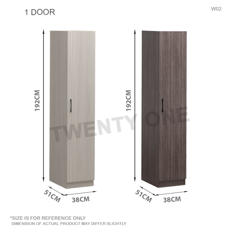 1 DOORS W02 SIZE